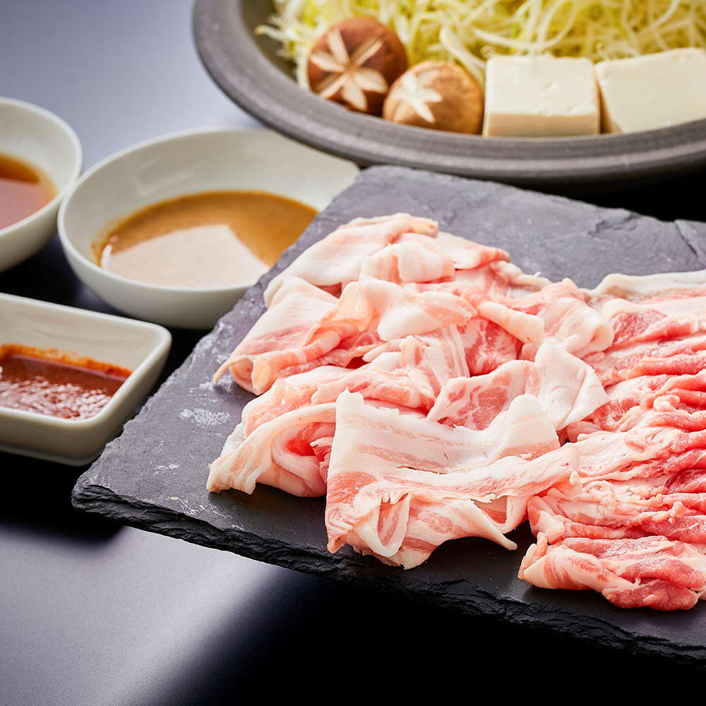 松阪豚しゃぶしゃぶ約2～3人前〆の蓮根麺付き【1232085】 最大80％オフ！ 肉